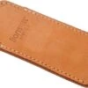 LionSteel 900FDV3 SN Sheath With Pocket Clip, Light Brown Leather