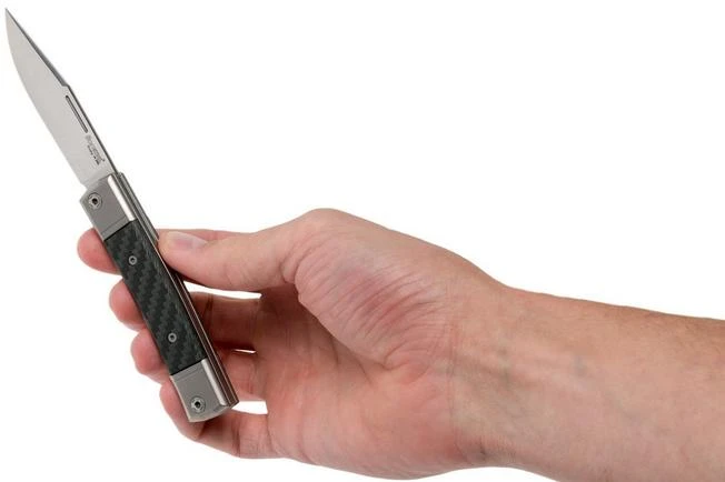 LionSteel BestMan BM1 CF Carbon Fiber Slipjoint Pocket Knife 8 LionSteel BestMan BM1 CF Carbon Fiber Slipjoint Pocket Knife - Image 8