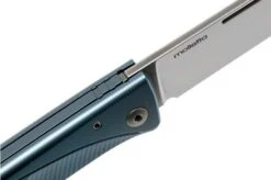 LionSteel Thrill Blue Titanium Integral Slipjoint Pocket Knife -Knife Shop LI TL BL 07 lionsteel