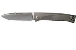 LionSteel Thrill Grey Titanium Integral Slipjoint Pocket Knife
