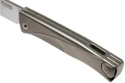 LionSteel Thrill Grey Titanium Integral Slipjoint Pocket Knife -Knife Shop LI TL GY 08 lionsteel