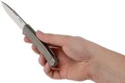 LionSteel Thrill Grey Titanium Integral Slipjoint Pocket Knife -Knife Shop LI TL GY 09 lionsteel