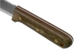 LT Wright Genesis Scandi Grind, A2, Matte Green Micarta, Red Liners, Leather Sheath, Bushcraft Knife 11 LT Wright Genesis Scandi Grind, A2, Matte Green Micarta, Red Liners, Leather Sheath, Bushcraft Knife -Knife Shop LT GEN SC GM RL LS 05 lt wright