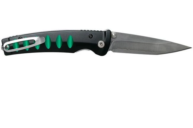 Mcusta MC-0044C Katana, Black/green, Gentleman's Knife 2 Mcusta MC-0044C Katana, Black/green, Gentleman's Knife - Image 2