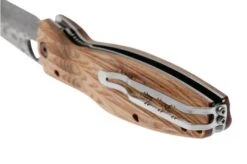 Mcusta MC-0182G Sengoku Toyotomi Hideyoshi SPG2, Yellow Pakka Wood, Gentleman's Knife -Knife Shop MC 0182G 04 mcusta