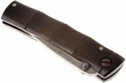 Mcusta Damascus, Handle/blade: African Ebony And Damascus -Knife Shop MC76D 04 mcusta afrikaans ebben damast mc76d d4