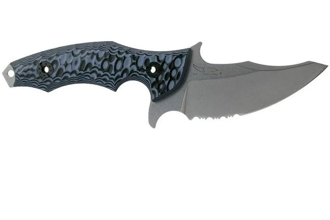 Maserin Badger 940-G10G Grey G10 Fixed Knife, Alessandro Zanin Design 2 Maserin Badger 940-G10G Grey G10 Fixed Knife, Alessandro Zanin Design - Image 2