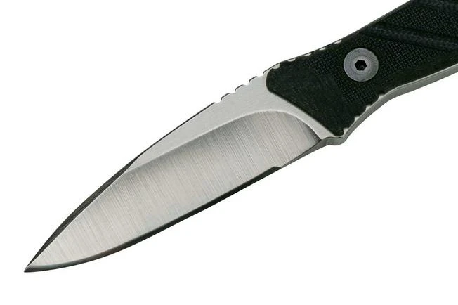 Medford Medford Necromancer S35VN, Tumbled Blade, Black G10 Handle, Neck Knife 3 Medford Medford Necromancer S35VN, Tumbled Blade, Black G10 Handle, Neck Knife - Image 3