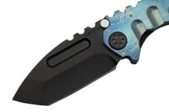 Medford Micro T, S45VN PVD Tanto Blade, Faced Flamed Galaxy Handle Pocket Knife -Knife Shop MF 23 MT 01 03 medford