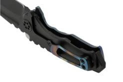 Medford Micro T, S45VN PVD Tanto Blade, Faced Flamed Galaxy Handle Pocket Knife -Knife Shop MF 23 MT 01 04 medford