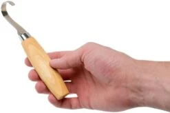 Morakniv Hook Knife 164 Spoon Knife, Right-handed, With Sheath -Knife Shop MO13385 05 mora knives