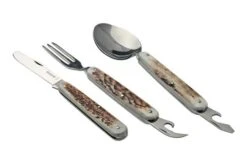 Mercury Trip Set 992-5DC Stag, Outdoor Cutlery -Knife Shop MY992 5DC 03 mercury