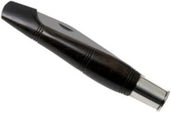 Nontron No. 25 Turning Ferrule, Ebony, Clog Shape NN25EB Pocket Knife -Knife Shop NN25EB 06 nontron