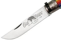 Old Bear Classical Rainbow XL, 9307-23-MAK Pocket Knife -Knife Shop OB9307 23 MAK 03 oldbear