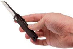 Ohta FK5 Higonokami-pocket Knife, Ebony -Knife Shop OHTA OFF FK5 E 07 ohta higonokami ohta off fk5 e 07