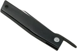 Ohta FK7 Higonokami-pocket Knife, Black Canvas Micarta -Knife Shop OHTA OFF FK7 M B 04 ohta knives