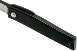 Ohta FK7 Higonokami-pocket Knife, Black Canvas Micarta -Knife Shop OHTA OFF FK7 M B 07 ohta knives