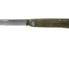 Ohta OLF SS FK Ohta Light Folder Pocket Knife, Green Canvas Micarta