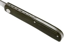 Ohta OLF SS FK Ohta Light Folder Pocket Knife, Green Canvas Micarta -Knife Shop OHTA OLF SS FK M G 07 ohta knives