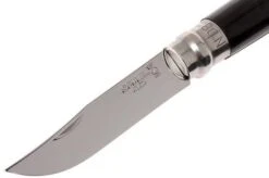 Opinel Pocket Knife No. 8 Luxury Range, Stainless Steel, Buffalo Horn -Knife Shop OP000980 03 opinel op000980 03
