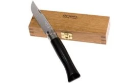 Opinel Pocket Knife No. 8 Luxury Range, Stainless Steel, Buffalo Horn -Knife Shop OP000980 08 opinel op000980 08