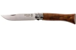 Opinel Pocket Knife No. 6 Luxury Range, Stainless Steel, Walnut Wood