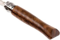 Opinel Pocket Knife No. 6 Luxury Range, Stainless Steel, Walnut Wood -Knife Shop OP002022 05 opinel op002022 05