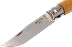 Opinel Pocket Knife No. 6 Luxury Range, Stainless Steel, Oak -Knife Shop OP002024 03 opinel op002024 03