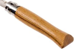 Opinel Pocket Knife No. 6 Luxury Range, Stainless Steel, Oak -Knife Shop OP002024 05 opinel op002024 05
