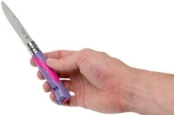 Opinel Outdoor No. 07 Junior Pocket Knife, Purple/Parma -Knife Shop OP002152 07 opinel