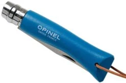 Opinel Trekking No. 07RV Pocket Knife, Cyan Blue -Knife Shop OP002206 04 opinel