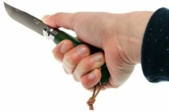 Opinel Trekking Pocket Knife No. 08, Khaki -Knife Shop OPT001703 05 opinel trekking opt001703 d5