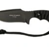 Pohl Force Compact Two Black 6032 Fixed Knife, Dietmar Pohl Design