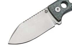 QSP Knife Canary QS141-D1 Stonewashed, Denim Micarta, Neck Knife -Knife Shop QS141 D1 03 qsp