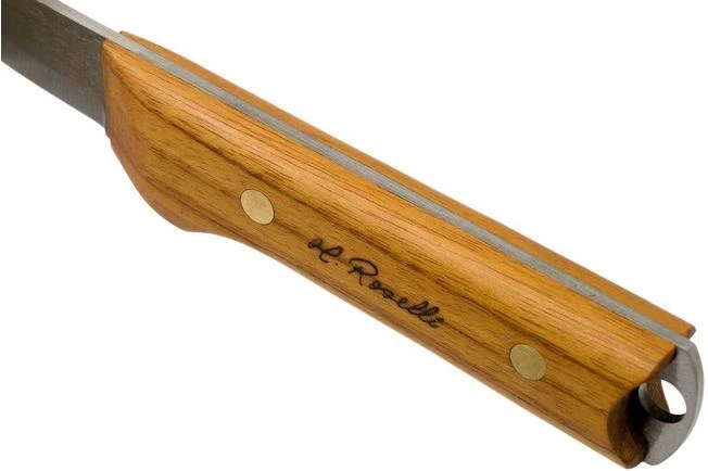 Roselli Small Heimo 3” Knife UHC RW41 Leather Sheath, Outdoor Knife 5 Roselli Small Heimo 3” Knife UHC RW41 Leather Sheath, Outdoor Knife - Image 5