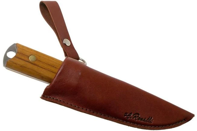 Roselli Small Heimo 3” Knife UHC RW41 Leather Sheath, Outdoor Knife 6 Roselli Small Heimo 3” Knife UHC RW41 Leather Sheath, Outdoor Knife - Image 6
