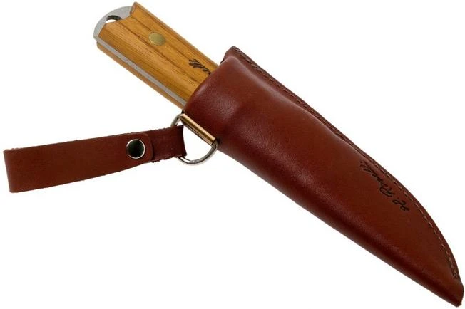 Roselli Small Heimo 3” Knife UHC RW41 Leather Sheath, Outdoor Knife 7 Roselli Small Heimo 3” Knife UHC RW41 Leather Sheath, Outdoor Knife - Image 7