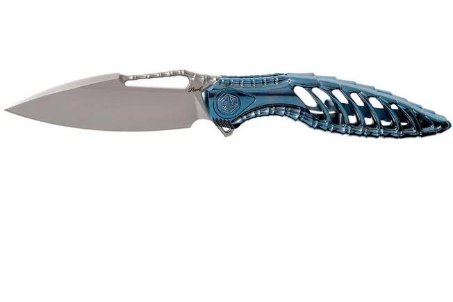Rike Thor 6 Blue Titanium, Integral Pocket Knife 1 Rike Thor 6 Blue Titanium, Integral Pocket Knife