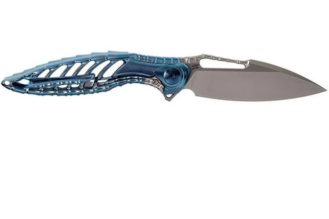 Rike Thor 6 Blue Titanium, Integral Pocket Knife 2 Rike Thor 6 Blue Titanium, Integral Pocket Knife - Image 2