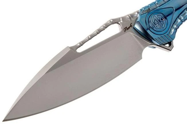 Rike Thor 6 Blue Titanium, Integral Pocket Knife 3 Rike Thor 6 Blue Titanium, Integral Pocket Knife - Image 3