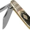Rough Ryder Buckshot Bone Barlow RR2041 Pocket Knife
