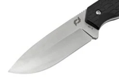 Schrade Exertion Drop Point Knife 1159309, Black Fixed Knife -Knife Shop SC1159309 03 schrade