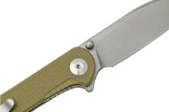 SENCUT Scepter SA03E Olive Micarta Pocket Knife -Knife Shop SESA03E 05 sencut