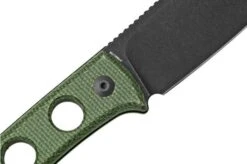 SENCUT Waxahachie SA11C Green Micarta Fixed Knife -Knife Shop SESA11C 05 sencut