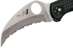 Spyderco Tasman Salt 2 C106SBK2 Pocket Knife -Knife Shop SPC106SBK2 03 spyderco spc106sbk2 03