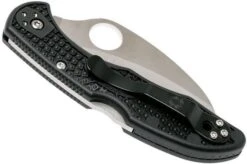 Spyderco Tasman Salt 2 C106SBK2 Pocket Knife -Knife Shop SPC106SBK2 04 spyderco spc106sbk2 04