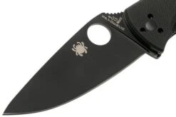 Spyderco Tenacious Black C122GBBKP Pocket Knife -Knife Shop SPC122GBBKP 03 spyderco v202201