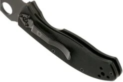 Spyderco Tenacious Black C122GBBKP Pocket Knife -Knife Shop SPC122GBBKP 05 spyderco v202201