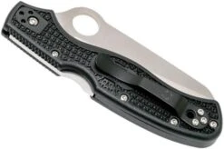 Spyderco Rescue 3 C14SBK3 Serrated Rescue Knife -Knife Shop SPC14SBK3 04 spyderco spc14sbk3 04