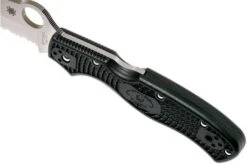 Spyderco Rescue 3 C14SBK3 Serrated Rescue Knife -Knife Shop SPC14SBK3 07 spyderco spc14sbk3 07